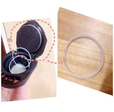 （2條ㄧ組）（現貨）粉托耗材，橡膠圈 咖啡膠囊使用配件