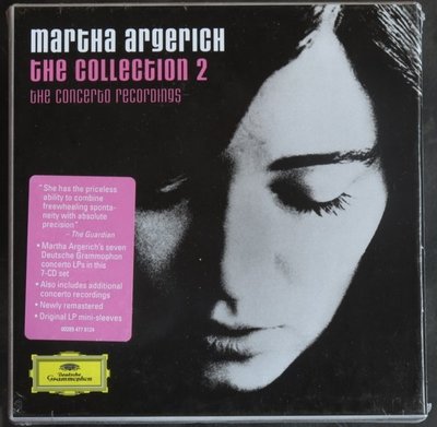 阿格麗希超精選第二輯：鋼琴協奏曲 (7CD) Martha Argerich / The Collection 2