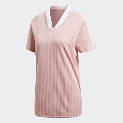 【AYW】ADIDAS ORIGINALS FOOTBALL JERSEY T-SHIRT 粉色 T恤 短袖 短T 上衣