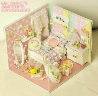 Dollhouse《代客組裝》代製模型屋 完成品代做 娃娃屋 袖珍屋 迷你家具 生日禮物 玩具屋~送女孩女友閨蜜