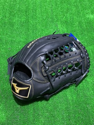 棒球世界Mizuno 美津濃MVP外野手套棒球手套特價313057黑色12.75吋