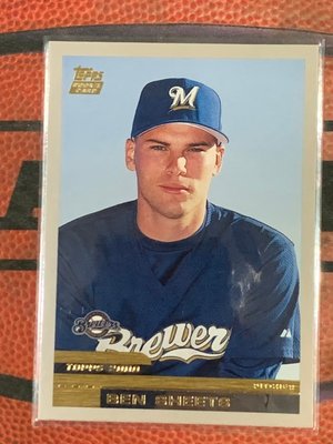 2000 Topps Traded 釀酒人隊王牌投手 Ben Sheets RC新人球員卡