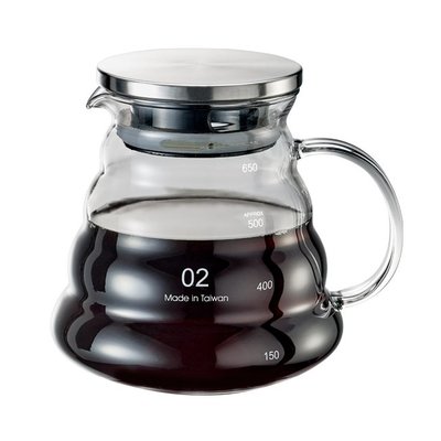 雲朵玻璃壺 600cc (把手) *HG2195 咖啡分享壺 .花茶壺 耐熱量杯.咖啡公壺使用 (72949088)