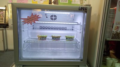 ROTOR49公升桌上型冷凍展示冰箱/冰淇淋冰箱/酷冰沙冰箱/聖代冰箱/冰棒冰箱/結冰水冰箱/冷凍調理食品/美容材料冰箱