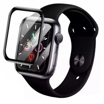 【熱賣精選】蘋果手錶7代保護膜 全覆蓋曲面軟鋼化膜 3D熱彎防爆膜 Apple watch 4/5/6/SE代手錶41mm 45mm