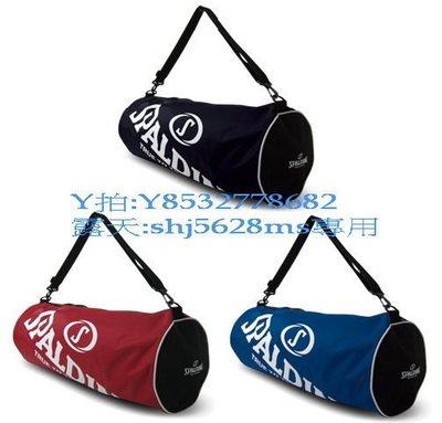 SPALDING 斯伯丁3顆裝籃球袋.SPB5314(有黑色.紅色 .寶藍3種顏色可選)*厚防水布材質.耐磨.不易破