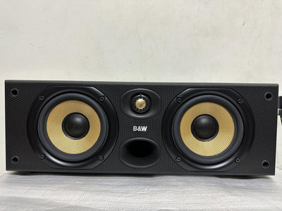 英國製造 B&W CC6 中置喇叭 三單體 雙5吋低音