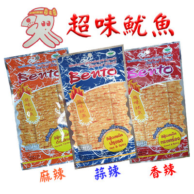 【海鮮零嘴】泰式 碳烤魷魚片 (6g/包) — 942