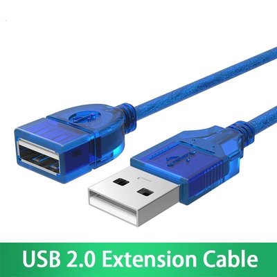 用於 PC 鍵盤鼠標遊戲控制器的高速 3M USB 延長線 / USB 2.0 公對母擴展數據同步線電纜-極巧