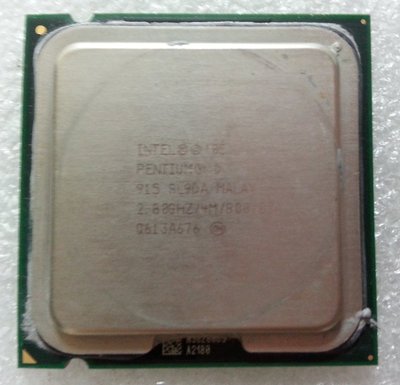 【偉鑫資訊】Pentium D 915 2.8G/4M/800 775腳位 ~~大優惠只賣150元~~
