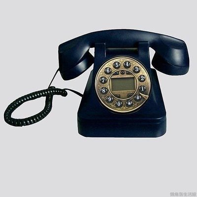 『格倫雅』老式電話機 復古電話機 歐式仿古電話 古董電話 旋轉撥號電話 復古電話673/LJL促銷 正品 現貨