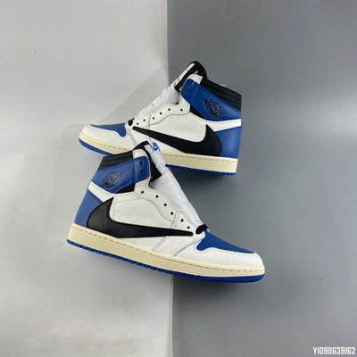 Air Jordan 1 High OG AJ1 黑白藍 倒鈎 鬼臉 籃球鞋 DH3227-105 36-47.5