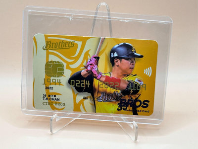 詹子賢 信用卡造型 簽名卡 限量30張 中信兄弟 兄弟象 中華職棒 球員卡 棒球卡