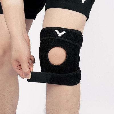 【現貨】victor勝利運動護膝羽毛球籃球支撐型膝關節束帶可調節sp902