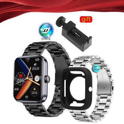 XIAOMI 小米 2023 新款 F57L 智能手錶錶帶金屬錶帶,不銹鋼錶帶 F57L 智能手錶錶帶運動腕帶小米 20