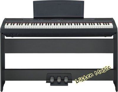 立昇樂器 全新 YAMAHA P115/P-115 數位鋼琴 88鍵 電鋼琴 黑色 另有白色 公司貨