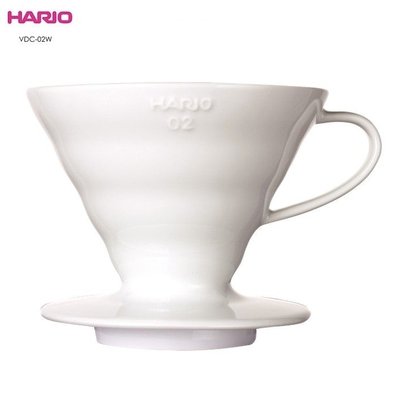Hario VDC-02W 陶製 濾杯 白色 錐形 V60 手沖咖啡 02 ︱咖啡貨櫃