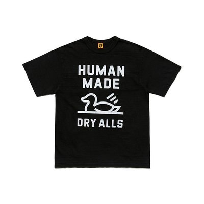 【熱賣精選】現貨Human made #2111#2110北極熊鴨子動物印花竹節棉短袖T恤