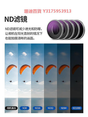 NEEWER/紐爾 適用大疆DJI Osmo Action 4運動相機濾鏡CPL偏光偏振鏡ND8/16/32/64/ND