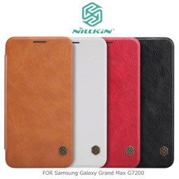 【西屯彩殼】NILLKIN Samsung Galaxy Grand Max G7200 秦系列側翻皮套 可插卡 保護套