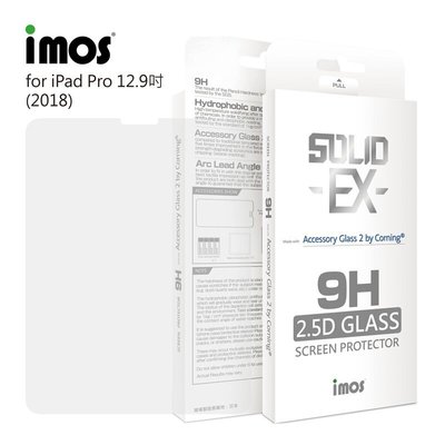 imos APPLE iPad Pro 12.9吋(2020~2021) 正面滿版強化玻璃保護貼
