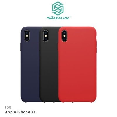 【愛瘋潮】免運 NILLKIN Apple iPhone Xs 感系列液態矽膠殼 手機殼 矽膠殼 保護殼