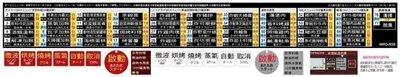 現貨 2015日本新機MRO-RS8 中日文面板貼紙(自行裁切)