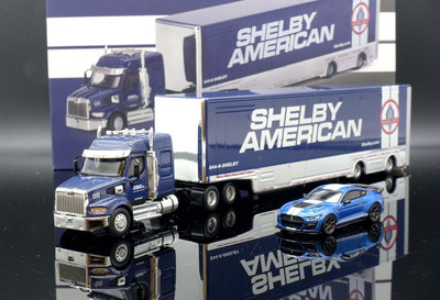 【MASH】現貨特價 美國限定 Mini GT 1/64 Western Star 運輸車+GT500 MGTS0005