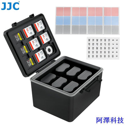 阿澤科技JJC 相機電池盒 收納6塊 Sony NP-FZ100 富士NP-W235 Canon LP-E6 EN-EL15c