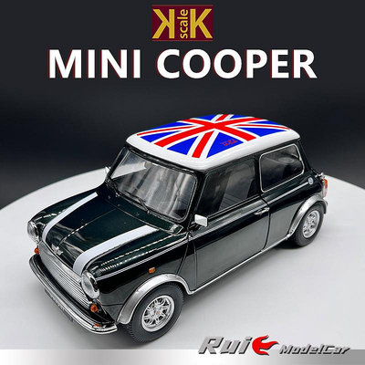 收藏模型車 車模型 特價1:12 KK-Scale迷你庫伯MINI COOPER合金可開門汽車模型擺件