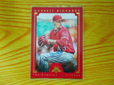 Garrett Richards 2016 Panini DK Red Framed 紅框平行畫卡 限99