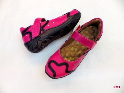 [統帥鞋城]路豹J533A桃紅色新款好穿真皮手工氣墊休閒娃娃鞋超值大特價$1280