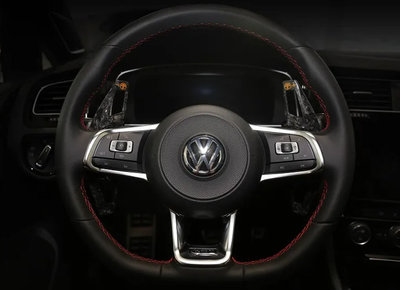 ARMA SPEED 福斯 Volkswagen Golf Mk7 GTI 鍛造碳纖維 方向盤換檔 撥片方向盤快撥片