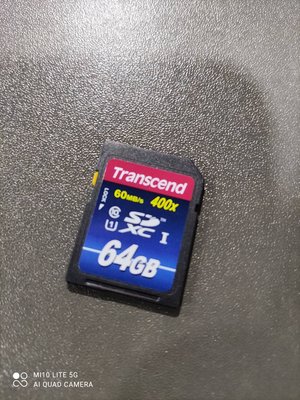 愛寶買賣 二手 創見 Transcend 400x microSDXC 64G 記憶卡 Class 10 64GB 60