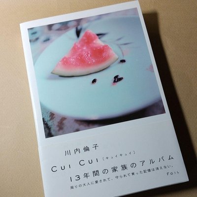 現貨 日本攝影集 川內倫子寫真集 Cui Cui 帶書腰美品 cuicui