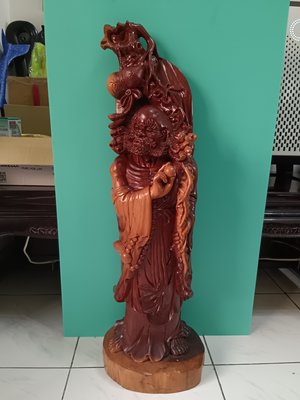 紅豆杉達摩雕像