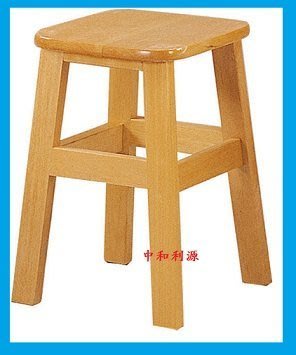 【40年老店專業賣家】全新 方型 實木椅 高45公分 1.5尺 餐椅 方型椅 小吃椅 涮涮鍋椅 板凳 涼椅 矮凳