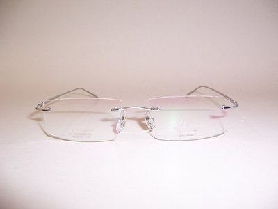 光寶眼鏡城(台南) Dr.Swan 無邊 B純鈦 IP眼鏡一體腳 BG8085 /C3 霧銀