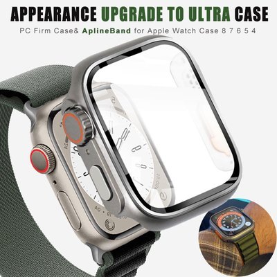 升級為 Ultra + 錶殼 Alpine Loop 錶帶兼容 Apple Watch 45 毫米 44 毫米 41 毫