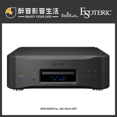 【醉音影音生活】日本 Esoteric K-05XD CD/SACD轉盤(黑色).台灣公司貨