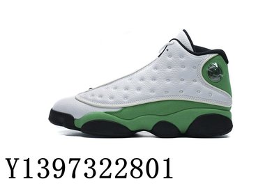 Air Jordan 13 Retro Lucky Green 白綠 貓眼 文化 防滑 籃球鞋 414571-113
