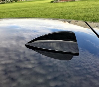 圓夢工廠 BMW X5 E53 E70 2000~2012 改裝 鯊魚鰭天線蓋飾貼 烤漆黑 烤漆銀 烤漆白