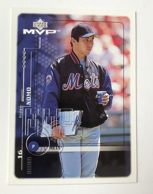 [MLB]1999 Upper Deck MVP 野茂英雄 Hideo Nomo  棒球卡
