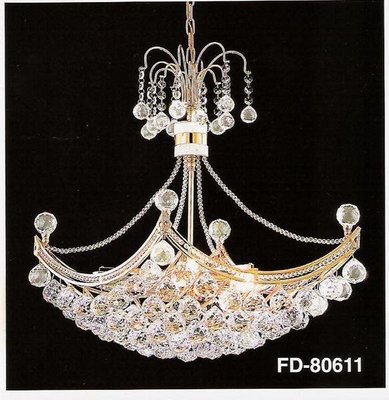 【燈飾林水晶燈飾工廠直營專賣店】奧地利水晶吊燈FD-80611