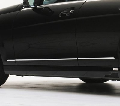 圓夢工廠 Benz W204 C180 C200 C250 C300 2007~2014 鍍鉻銀 車門 車身飾條 車側條