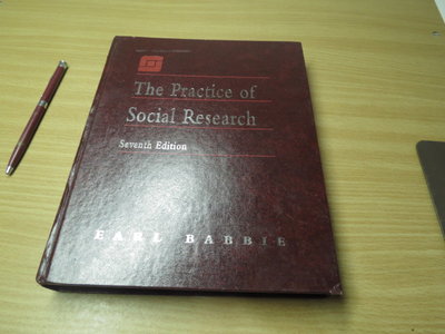 The Practice of Social Research ,7th-ISBN:0534187447│Earl Ba