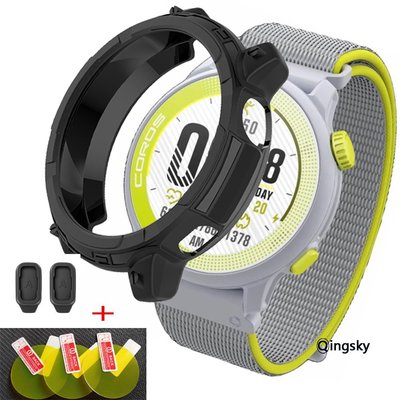 Coros Pace 2 手錶殼 Smartwatch 屏幕保護殼軟 Tpu 保護殼外殼手錶保護膜 Coros Pace