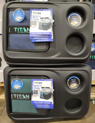 【小如的店】COSTCO好市多代購~Titan 50罐裝軟式保溫保冷袋/冰桶(1入) 1654434