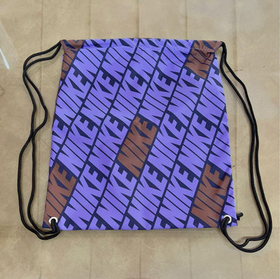 全新NIKE背包手套袋輕量束口袋 （紫色）