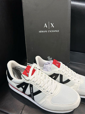 【EZ兔購】~正品 Armani Exchange AX 亞曼尼  休閒鞋 ~現貨 UK  9 10